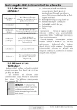 Preview for 61 page of Beko RFNE312E23W User Manual