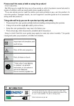 Preview for 2 page of Beko RFNE312E33WN User Manual