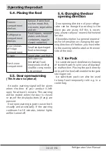 Preview for 15 page of Beko RFNE312E33WN User Manual