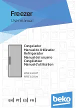 Beko RFNE312I31PT User Manual preview