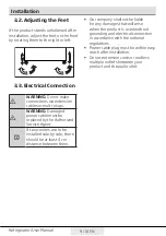 Preview for 10 page of Beko RFNE312I31PT User Manual