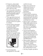 Preview for 8 page of Beko RFNE312K21X User Manual