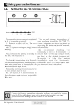 Preview for 13 page of Beko RFNE350L23W User Manual