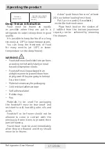 Preview for 17 page of Beko RFNE350L23W User Manual