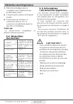 Preview for 39 page of Beko RFNE350L23W User Manual