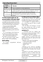 Preview for 17 page of Beko RFNE448E35W User Manual