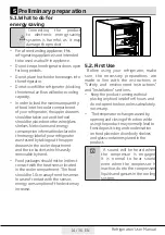 Preview for 14 page of Beko RFNE448E45WCH User Manual