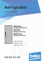 Preview for 1 page of Beko RSNE445T25W User Manual