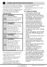 Preview for 4 page of Beko RSSE175 User Manual