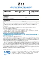 Preview for 71 page of Beko SIM 3122 T User Manual