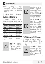 Preview for 55 page of Beko SIM4123T User Manual