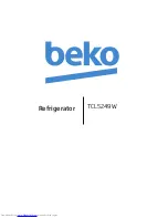 Beko TCL5429W Manual preview