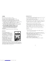 Preview for 6 page of Beko TLDA 625 Operating Instructions Manual