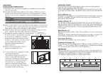 Preview for 4 page of Beko TZA 6016 FF Operating Instructions Manual