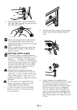 Preview for 9 page of Beko vm 8120 w Installation & Operating Instructions And Washing Guidance