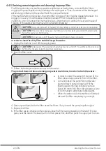 Preview for 22 page of Beko VOLTAS WFL6010VPWW User Manual