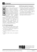 Preview for 73 page of Beko VRT 82821 BV User Manual