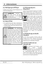 Preview for 24 page of Beko VRT 94928 VW User Manual