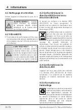 Preview for 34 page of Beko VRT 94928 VW User Manual