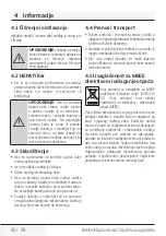 Preview for 94 page of Beko VRT 94928 VW User Manual