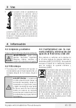 Preview for 43 page of Beko VRT 94929 VI User Manual