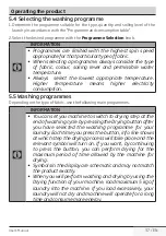 Preview for 37 page of Beko WDC7523002W User Manual