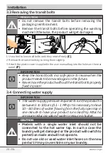 Preview for 20 page of Beko WDX 8543130W User Manual