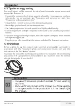 Preview for 27 page of Beko WDX 8543130W User Manual