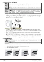 Preview for 8 page of Beko WEX840530B User Manual