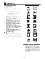 Preview for 13 page of Beko WM 8063 CW Installation & Operating Instructions And Washing Guidance