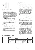 Preview for 17 page of Beko WM710 User Manual