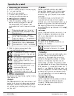 Preview for 20 page of Beko WMB 51021 W User Manual