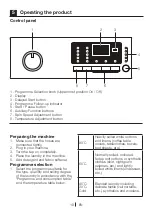 Preview for 19 page of Beko WMB81431LW Installation & Operating Instructions And Washing Guidance
