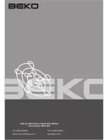 Preview for 36 page of Beko WMXD 760 S Installation & Operating Instructions And Washing Guidance