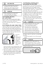 Preview for 22 page of Beko WTB941R4W User Manual