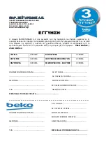 Preview for 65 page of Beko WTE 7502 B0S User Manual