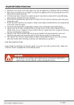 Preview for 9 page of Beko WTE7604XLW0 Owner'S Manual