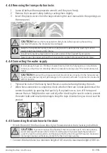 Preview for 13 page of Beko WTK74011W User Manual