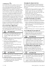 Preview for 21 page of Beko WTL94121 User Manual