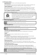 Preview for 44 page of Beko WTX61031W User Manual