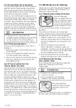 Preview for 43 page of Beko WTX81232WI User Manual