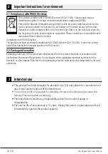 Preview for 40 page of Beko WTZ101435BI User Manual