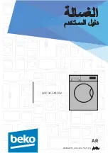 Preview for 70 page of Beko WX943440W User Manual