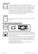 Preview for 42 page of Beko WY84PB44G User Manual