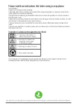 Preview for 2 page of Beko WY86042W User Manual