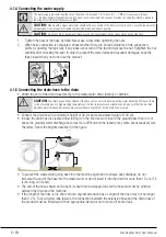 Preview for 8 page of Beko WY86042W User Manual