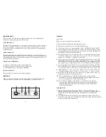 Preview for 6 page of Beko ZA 630 Installation, Operating & Food Storage Instructions