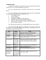 Preview for 21 page of BEL 6110 Operator'S And Service Manual