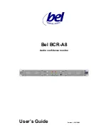 Preview for 1 page of BEL BCR-A8 User Manual