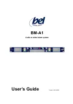 Preview for 1 page of BEL BM-A1 User Manual